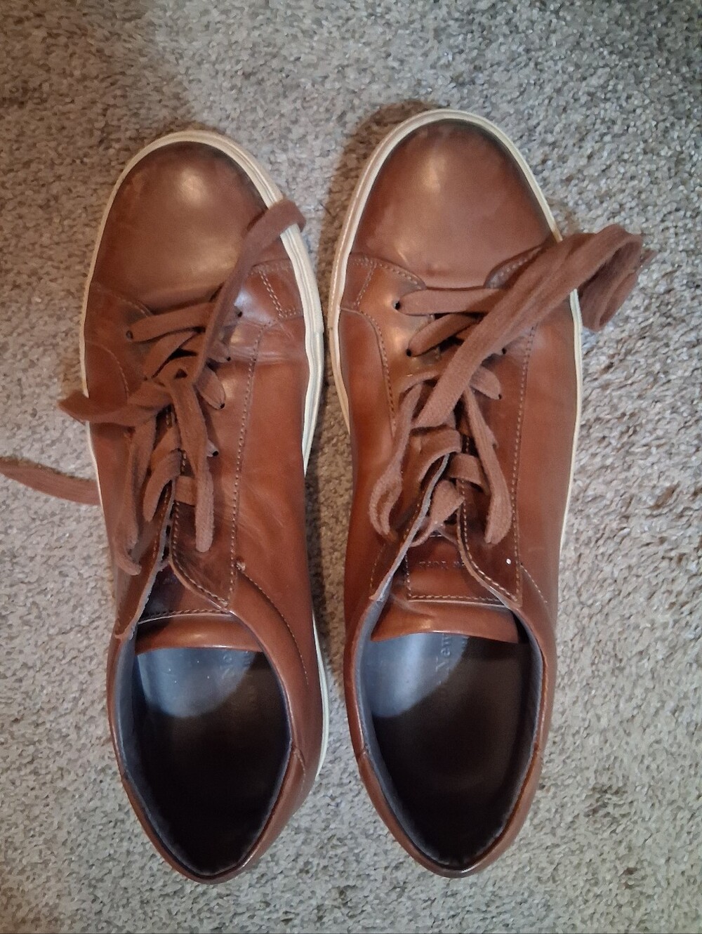 To Boot New York (by Adam Derrick) men's low-top leather sneaker. Made in italy